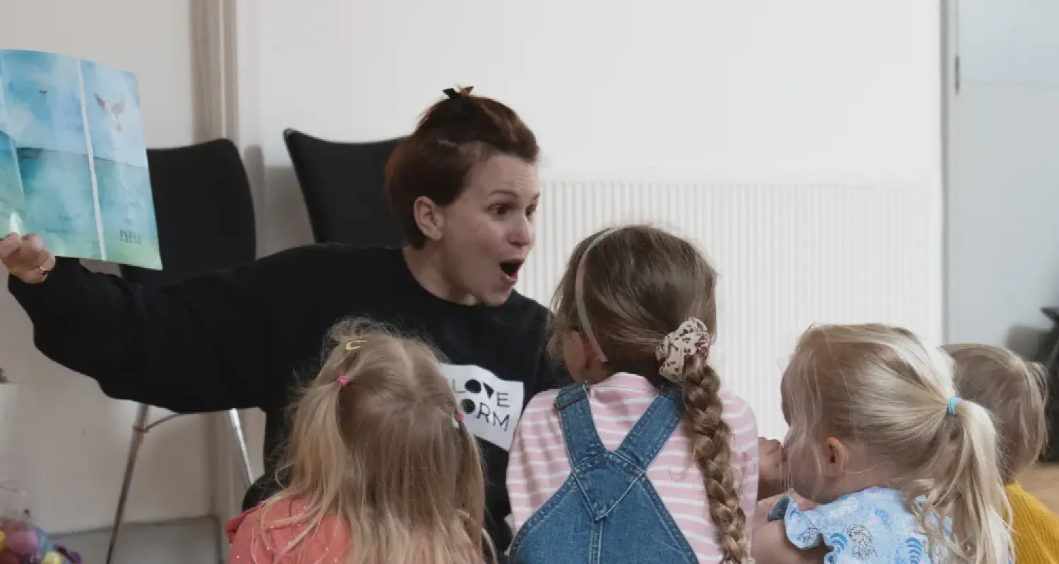 Dance students participating in a Age 3 To 5 Ballet In Dorking (Age 3-5)